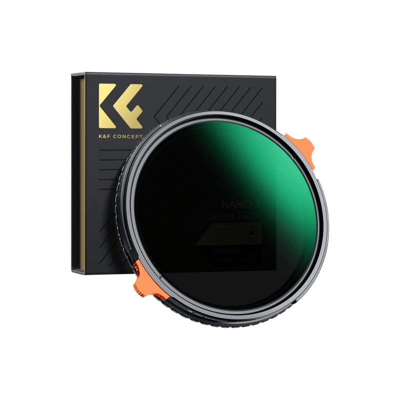 K&F Filtre Nano X CPL+Variable NDX ND4~ND64 Etanche 37mm