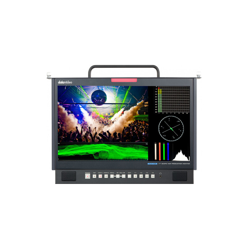 Datavideo TLM-170FM Moniteur de production ScopeView 17,3"(Rack 1 RU)