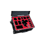 Jason Cases Valise pour Canon C200 with RED overlay