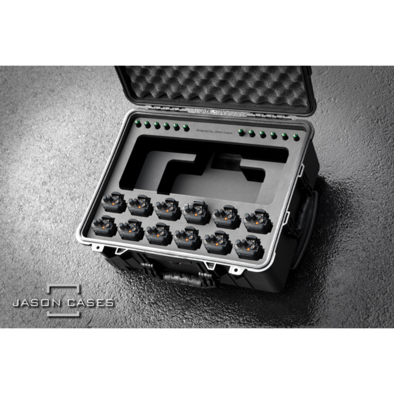 Jason Cases Valise pour Motorola CP100 12-radio and 12-unit chargeur
