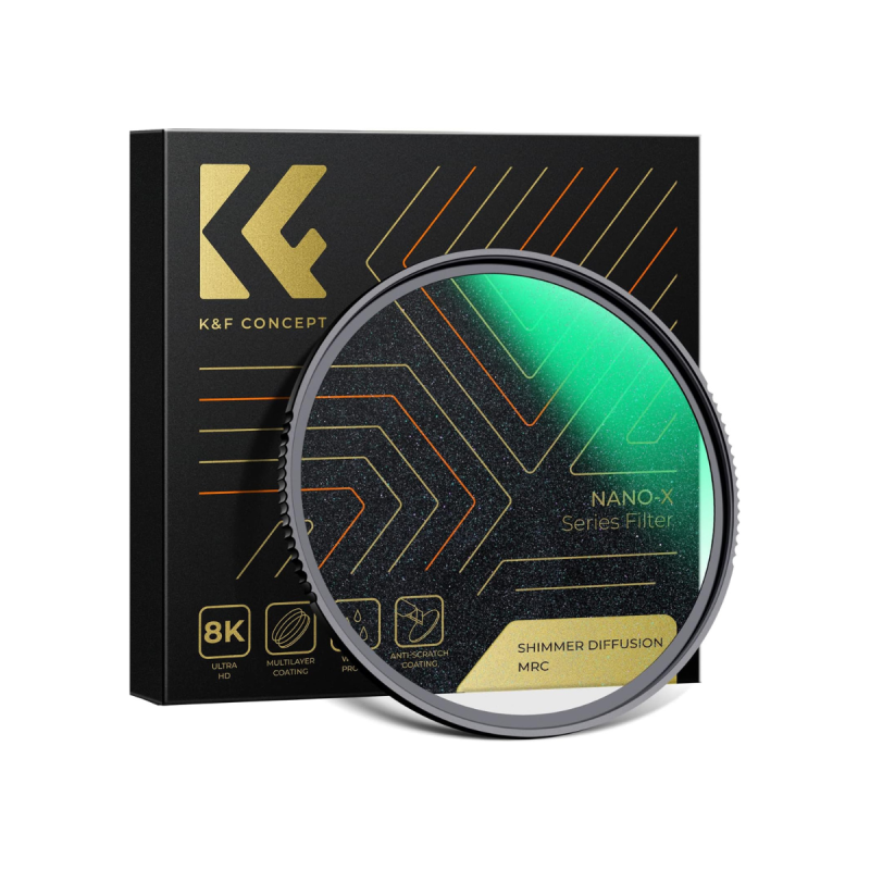 K&F Filtre Nano-X-Shimmer Diffusion 1 Filter 52mm