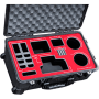 Jason Cases Valise pour Blackmagic Pocket Cinema 4K (RED overlay)