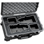 Jason Cases Valise pour Canon 15.5-47&30-105 Lens with Black overlay