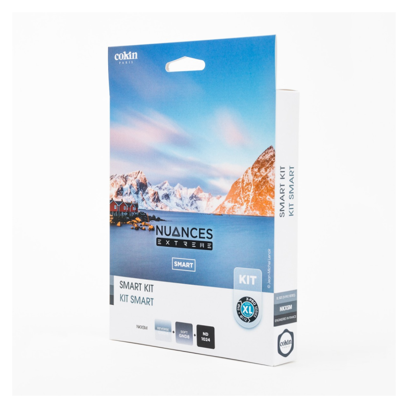 Cokin Kit Smart NUANCES Extreme ND1024, Soft GND8S, Inversé GND4R