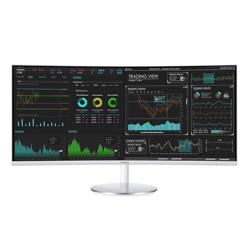 Samsung 34" BLANC incurvé 21:9 LED/VA 3440 x 1440 4ms 2xHDM