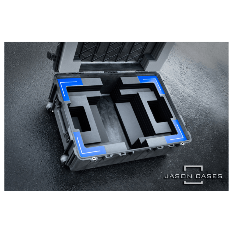 Jason Cases Valise pour SmallHD 32" moniteur 3203 (BLUE overlay)