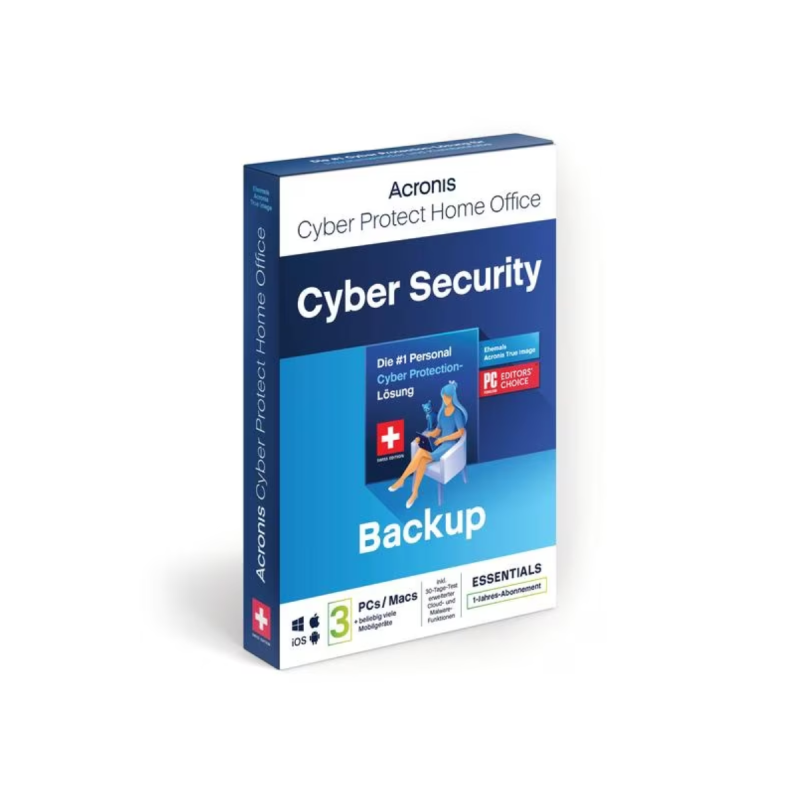 Acronis Cyber Protect Home Office 2023 Adv 1poste+500GB Cloud 1an EU