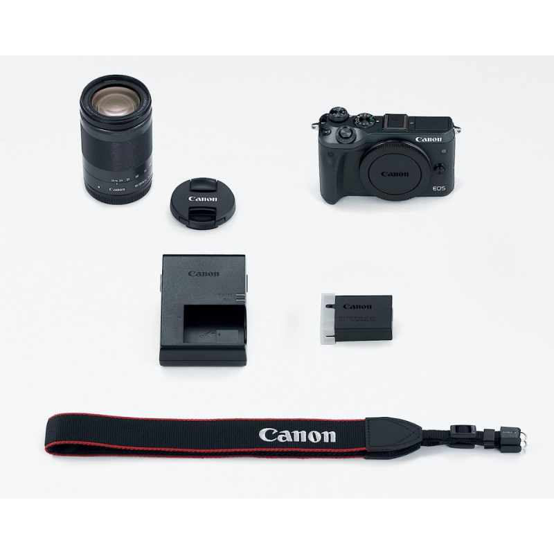 Canon EOS M200 + Objectif EF-M 15-45mm f/3.5-6.3 IS STM blanc
