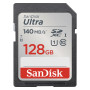 Sandisk SDXC Ultra 128GB (Class 10/UHS-I/140MB/s)