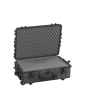 Panaro Valise MAX540H190STR mousses en cubes avec chariot noir