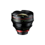 Canon CN-E14mm T3.1 FP X Prime lens PL mount supporting Full Frame