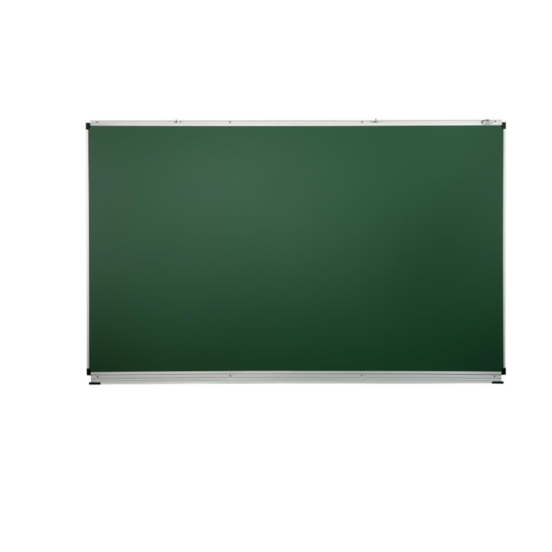 Ulmann Tableau scolaire simple encadrement Alu 100x150cm Vert