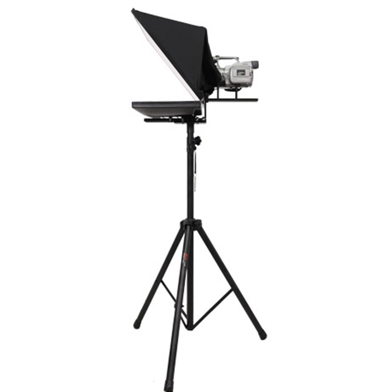 Heroview 19“ teleprompter with TWO 300 nits monitor VGA/HDMI