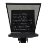 Heroview 19“ teleprompter with TWO 300 nits monitor VGA/HDMI