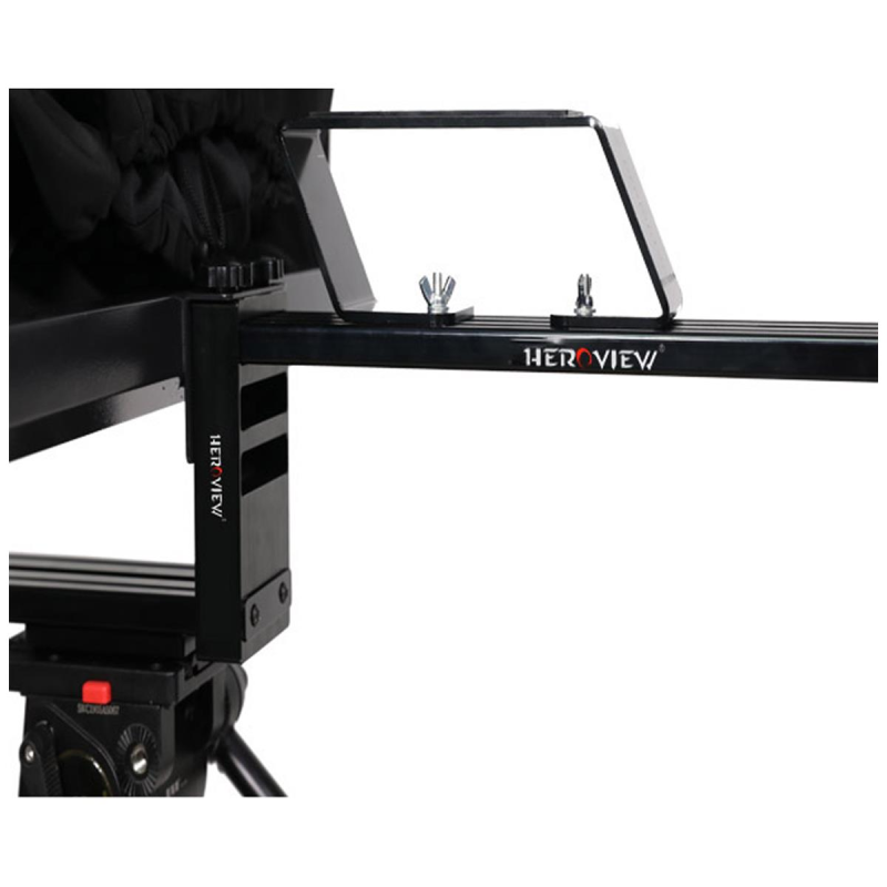 Heroview 22“ teleprompter with TWO 300 nits monitor VGA/HDMI