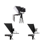 Heroview 22“ teleprompter with TWO 300 nits monitor VGA/HDMI