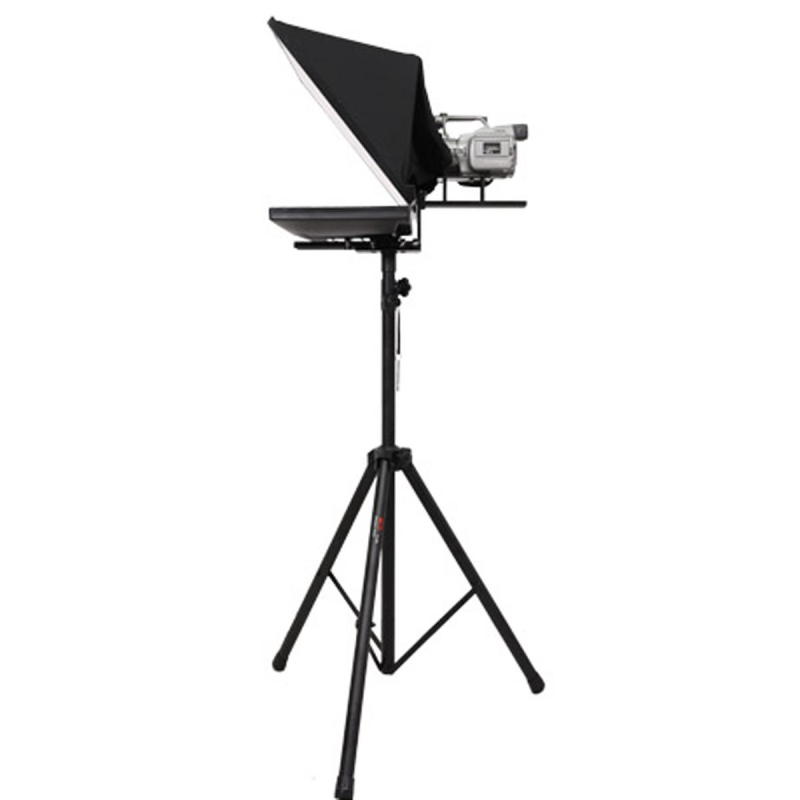 Heroview 19” teleprompter with ONE 300 nits monitor VGA/HDMI/TALLY