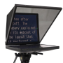 Heroview 19” teleprompter with ONE 300 nits monitor VGA/HDMI/TALLY