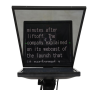 Heroview 19” teleprompter with ONE 300 nits monitor VGA/HDMI/TALLY