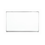 Ulmann Tableau scolaire simple encadrement Alu 100x120cm Blanc