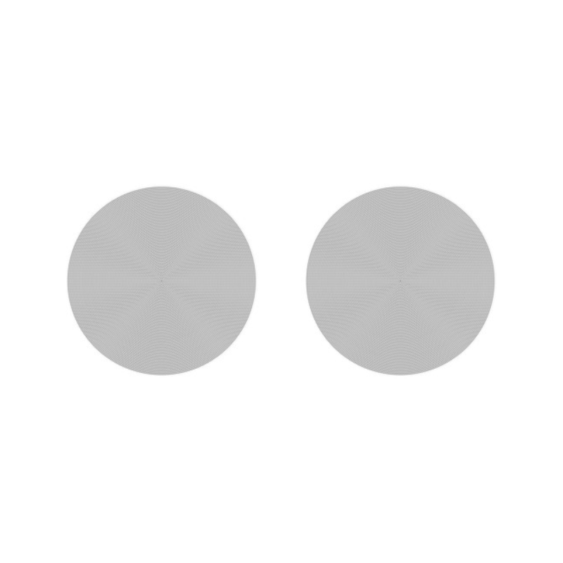 Sonos paire enceinte passive encastrable plafond rondes 6" 8Omh blanc