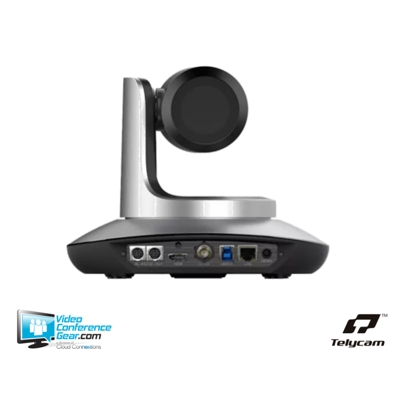 Telycam Drive+ 4KN 12X - NDI/HX PTZ Camera 300 IP zoom 12 Audio Blanc