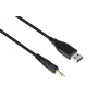 Saramonic USB-CP30 Câble de sortie TRS mâle 3,5 mm verrouillable vers