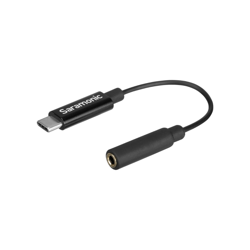 Saramonic C2007 Câble Jack 3,5mm TRS Femelle vers USB Type-C male pou