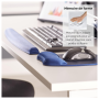 Fellowes memory foam keyboard wrist support sapphire