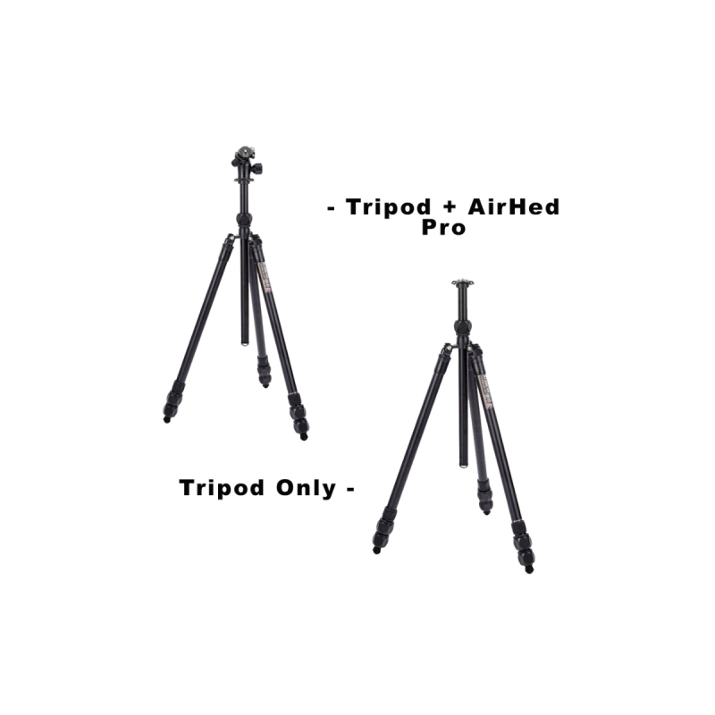 3 Legged Thing Pro 2.0 Charles Aluminum Tripod with Airhed Pro Black