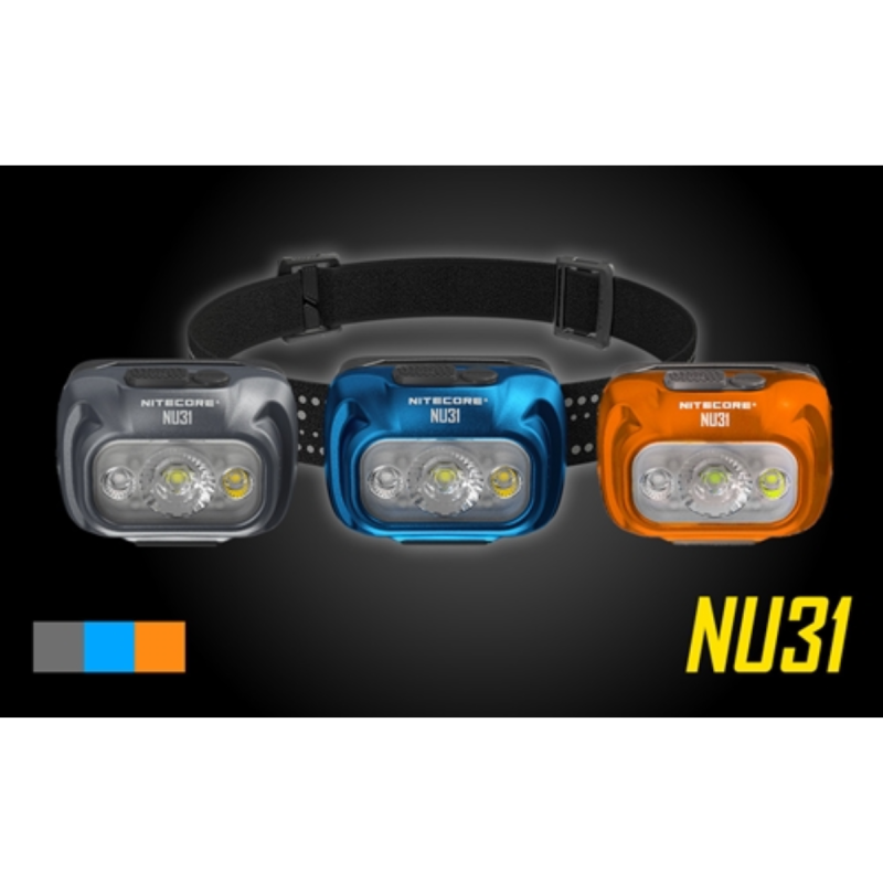 Nitecore NU31 head lamp Gray