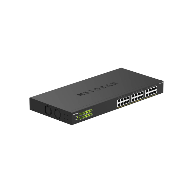 Netgear 24-PORT GE HIGH-POWER PoE+ UNMANAGED SWITCH (GS324PP)