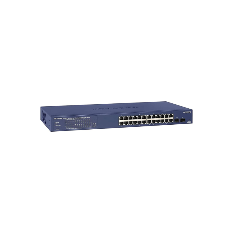 Netgear 24-PORT GE PoE+ SMART MANAGED PRO SWITCH (GS724TP)