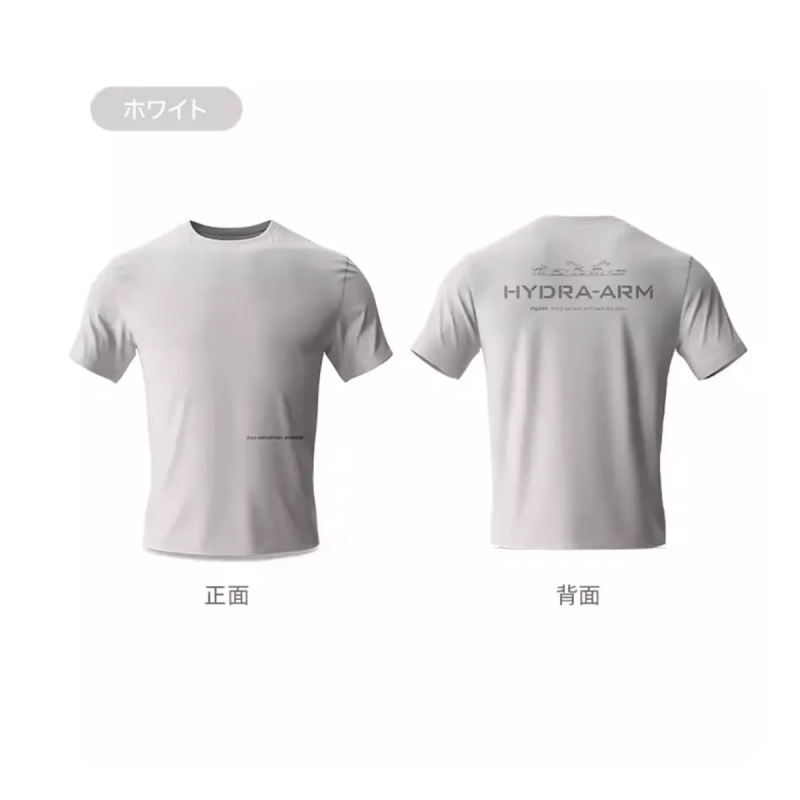 Tilta T-Shirt Hydra Arm Futuriste Sketch M - Gris sidéral