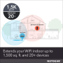 Netgear 4-STREAM WiFi6 AX1800 DESKTOP MESH EXTENDER (EAX20)