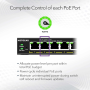 Netgear 5-PORT GE PoE UNMANAGED SWITCH (GS305PP)