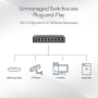 Netgear 5-port Multi-Gigabit 2.5G Ethernet Unmanaged Switch (MS105)