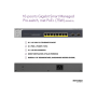 Netgear 8P MG/10GE SMART MANAGED PRO SWITCH W/ 2 SFP+ PORTS