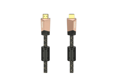 Hama Câble HDMI Premium avec Ethernet mâle - mâle ferrite métal 1,5m
