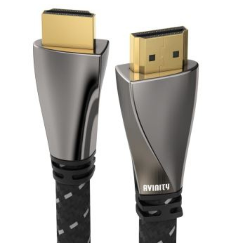 Avinity Câble HDMI gde vit. con. mâle-mâle, txt. filt. doré Ether. 5m