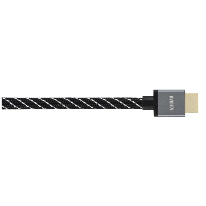 Avinity Câble HDMI ultra hte vitesse, certifié, 8K, doré textile 1,0m