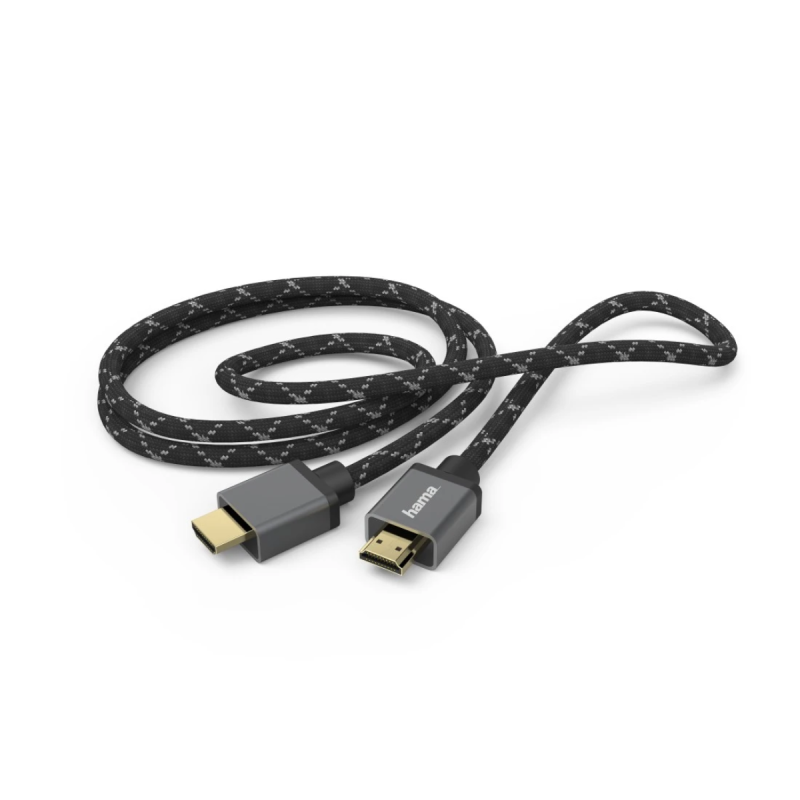 Hama Câble HDMI ultra hte vit., certif. f. mâle - f. mâle 8K alu 5,0m