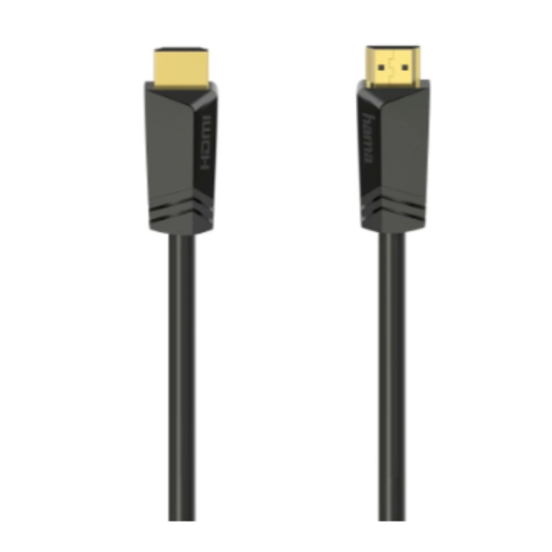 Hama Câble HDMI haute vitesse, f. mâle - f. mâle, 4K Ether., doré 10m