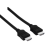 Hama Câble HDMI grande vitesse, conn. mâle - mâle, Ethernet doré 1,5m