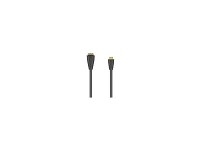 Hama Adapt. HDMI f. femel. TypeA - f. mâle Type-C(mini)/D(micro) doré