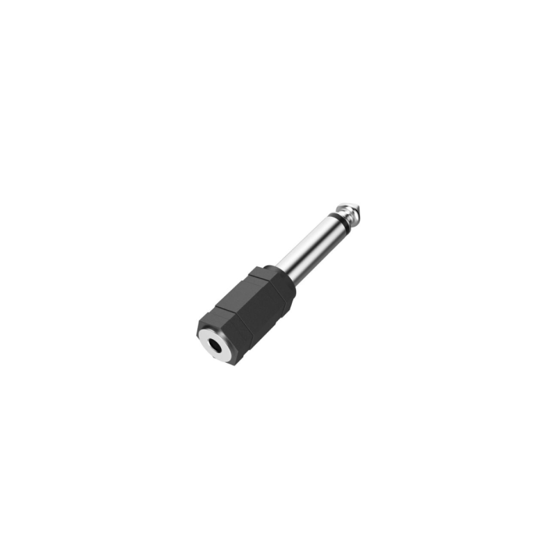 Hama Adaptateur audio, jack femelle 3,5mm mono - jack mâle 6,3 m mono