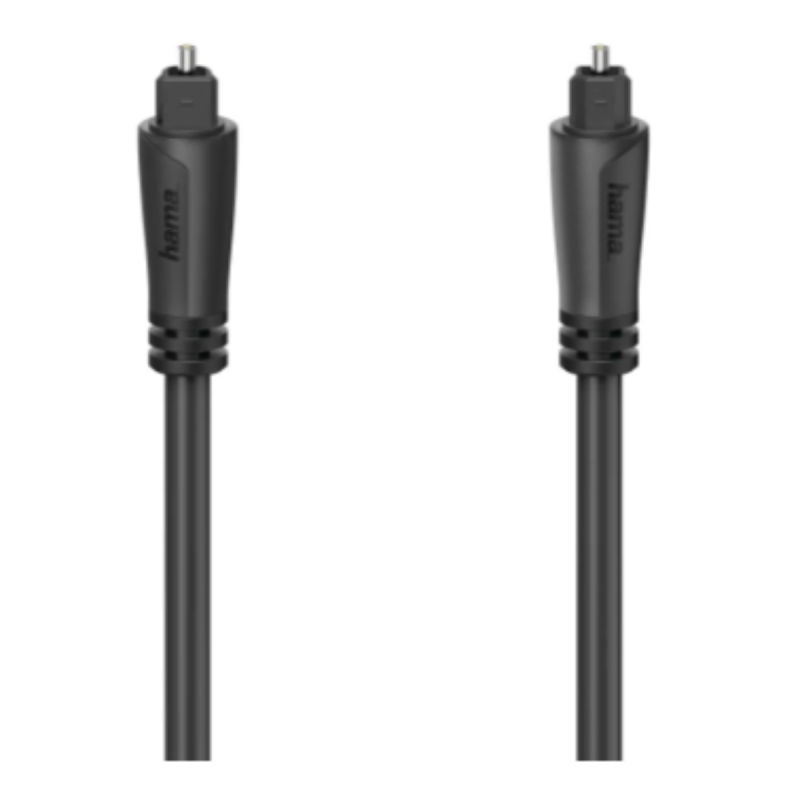 Hama Câble audio à fibres optiques, fiche mâle ODT (Toslink), 3,0 m