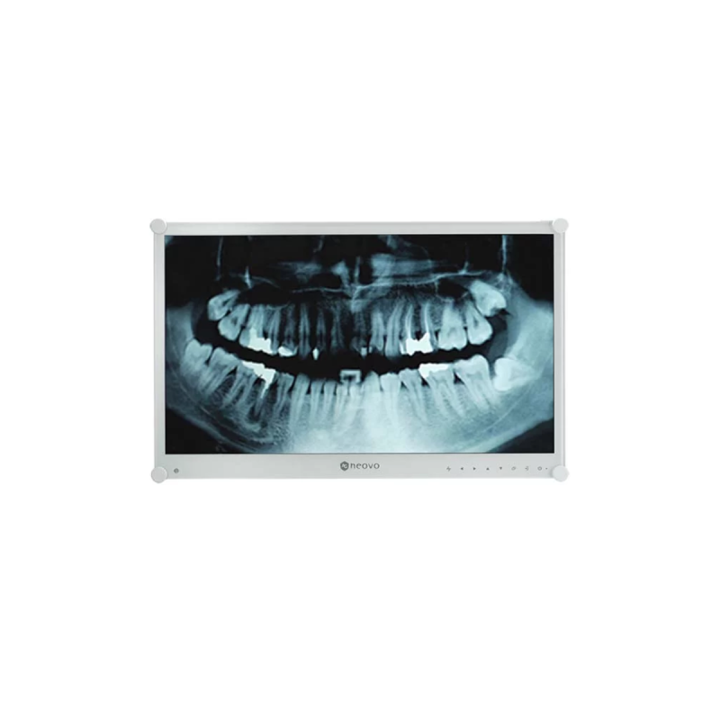 Neovo - Ecran Médical 23,6p Full HD EN60601, IEC60601-1 - Métal Blanc