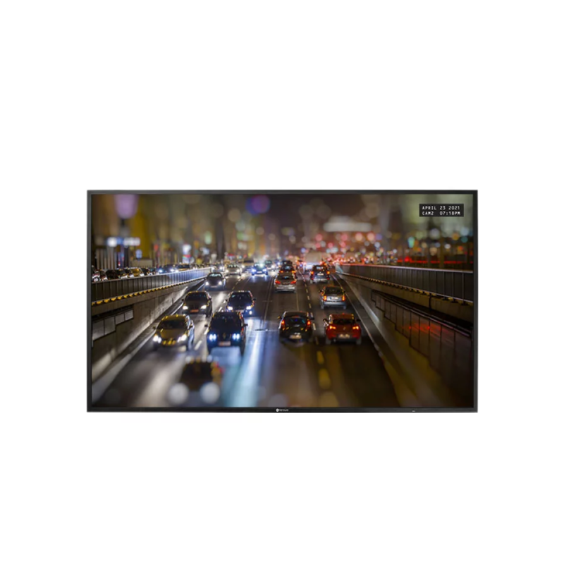 Neovo - Ecran de Sécurité 43p UHD, 350cd, 2xBNC IN/OUT - Métal