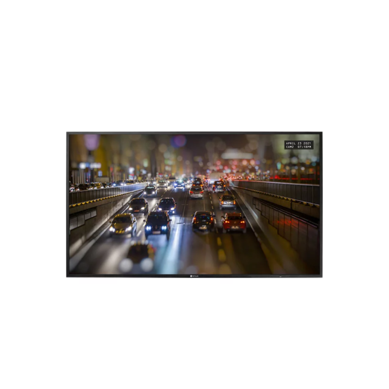 Neovo - Ecran de Sécurité 55p UHD, 350cd, 2xBNC IN/OUT - Métal
